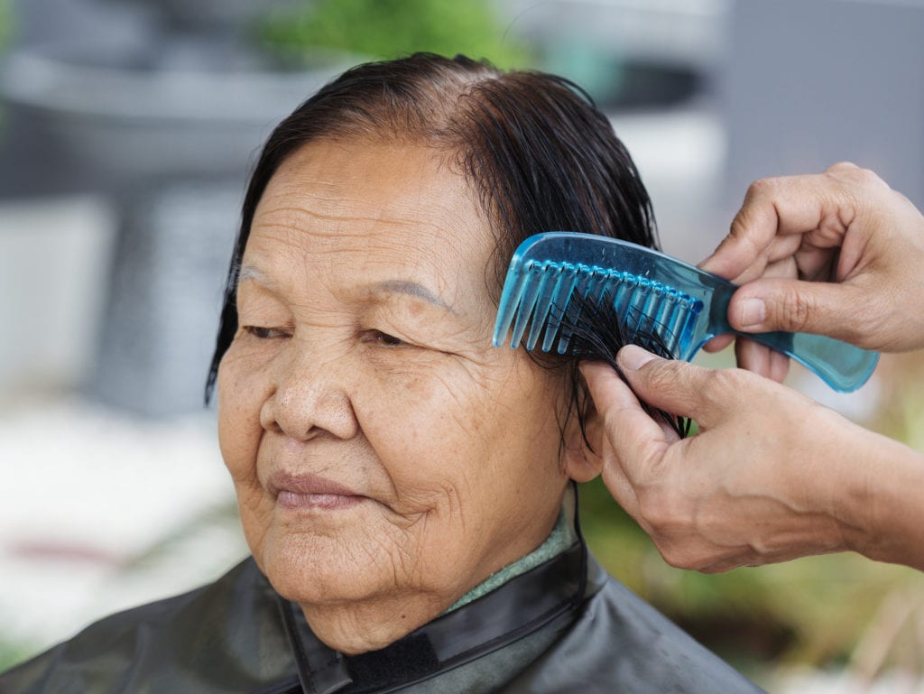 Elderly Care in Berwyn PA: Senior Hair Care