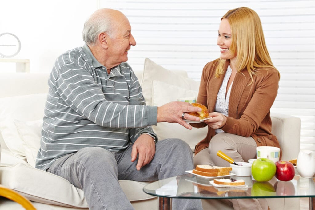 Home Care Services in Media PA: Caregiver Interaction With Senior